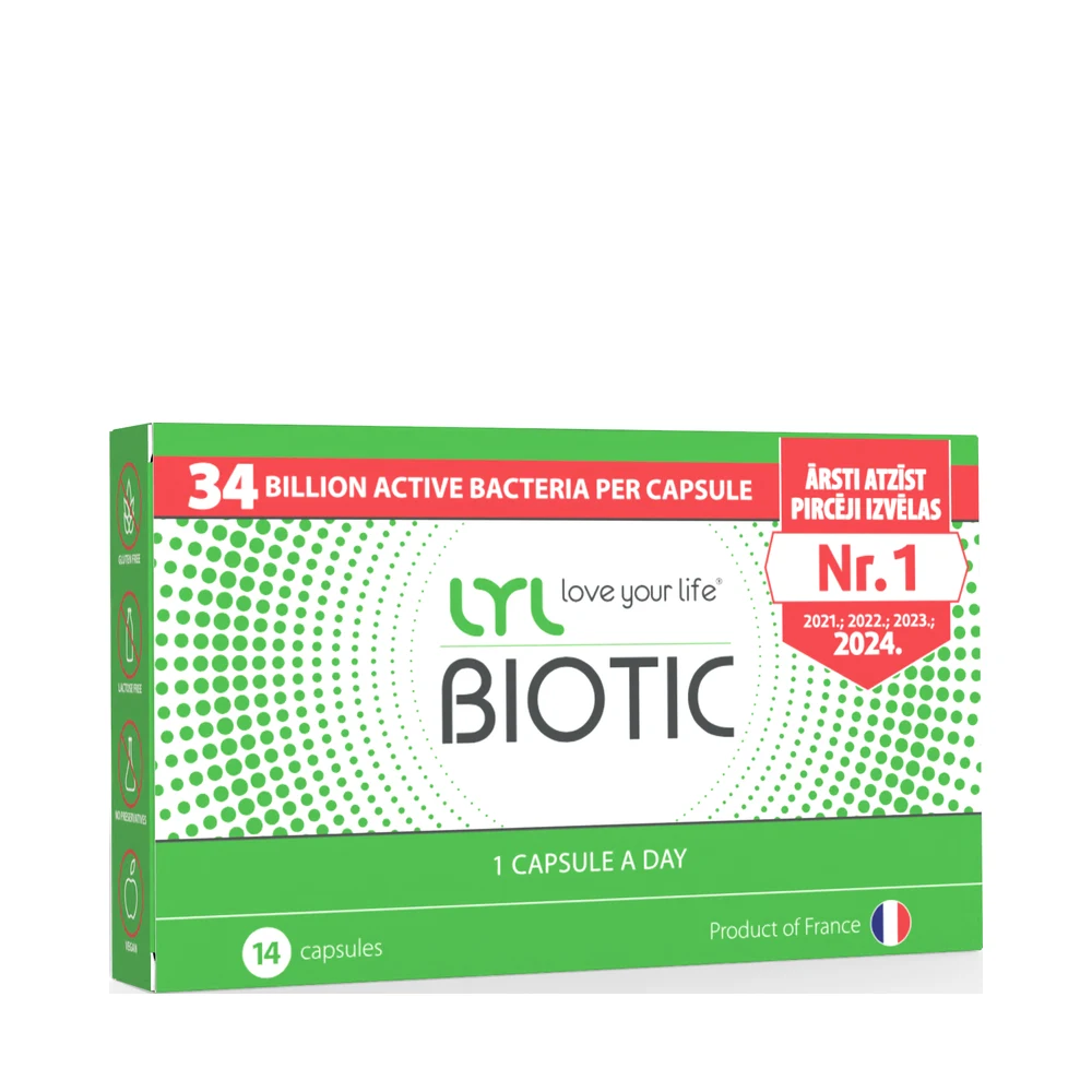 LYL love your life® LYLBIOTIC iepakojums