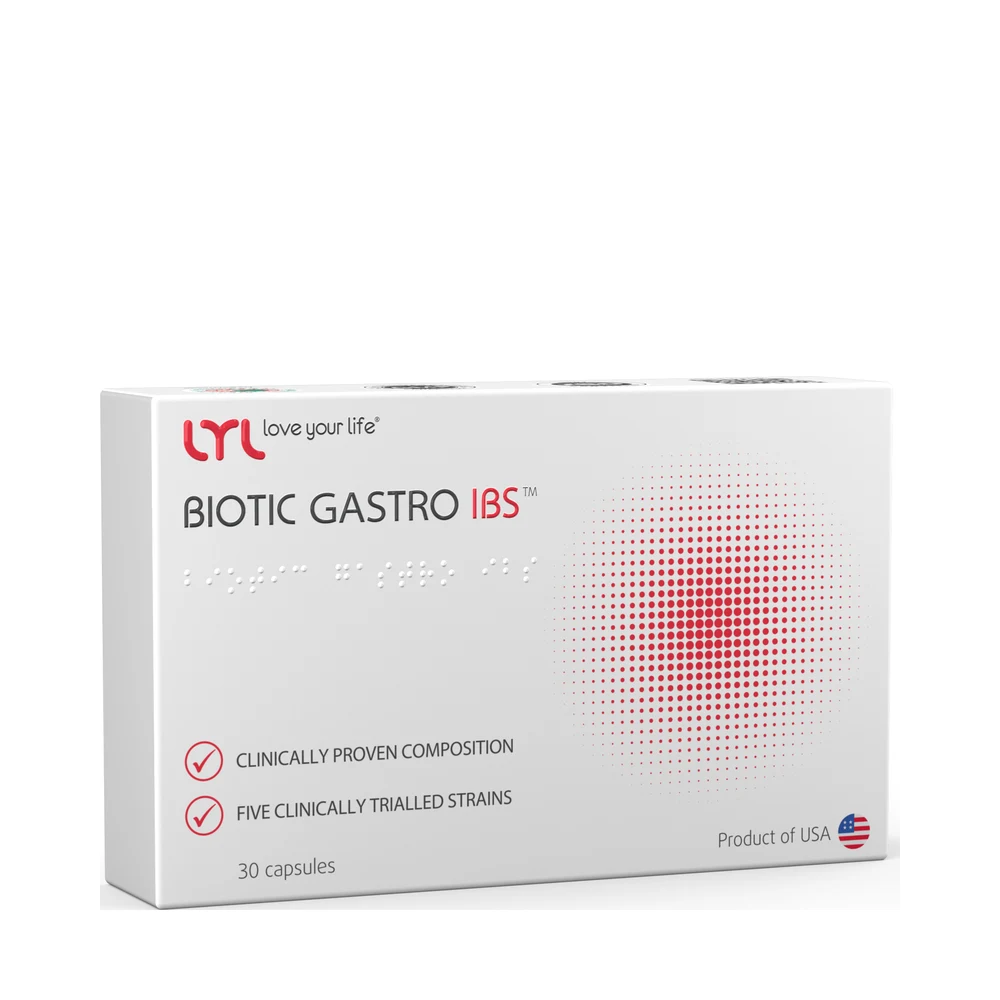 LYL love your life® BIOTIC GASTRO LAB™ iepakojums